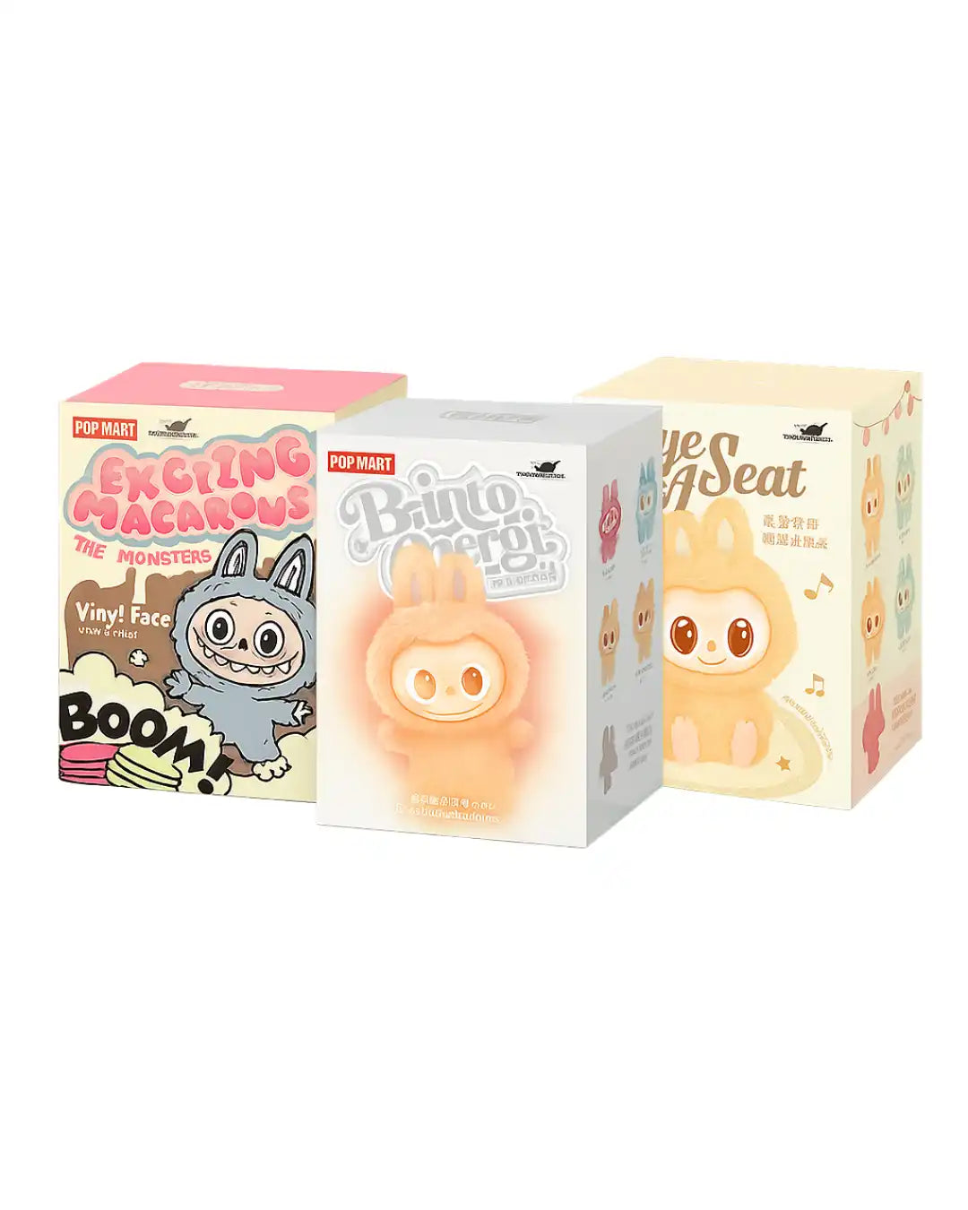 Labubus Bundle- Big into Energy, Exiting Macaron, Have a Seat