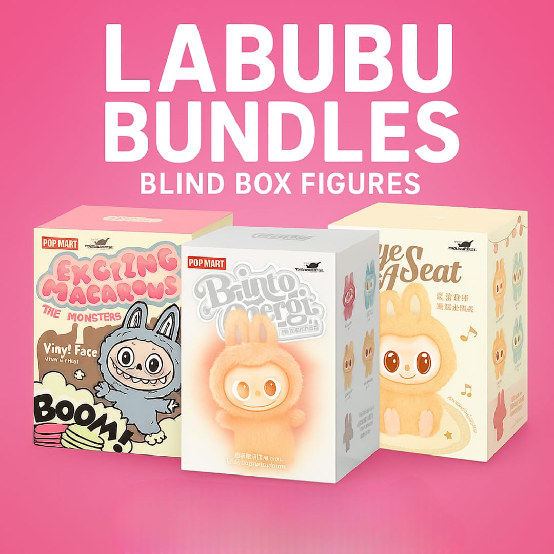 Labubus Bundle- Big into Energy, Exiting Macaron, Have a Seat