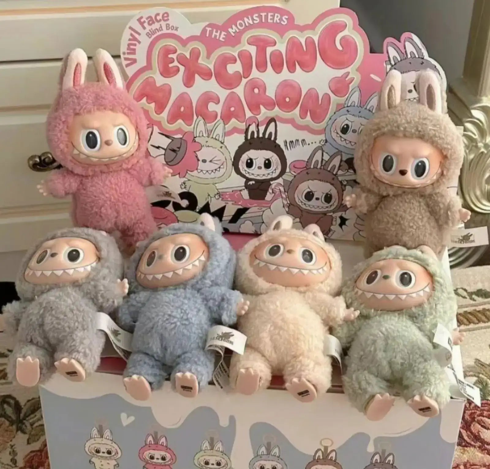 Pop Mart Labubu – All Monster Variants | Imported Vinyl Plush Blind Box